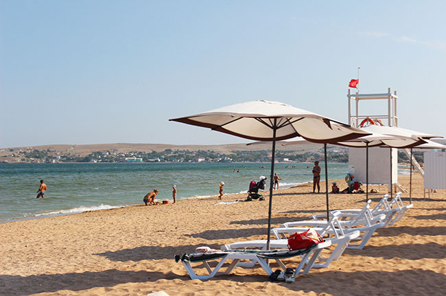 Песчаные пляжи Крыма фото